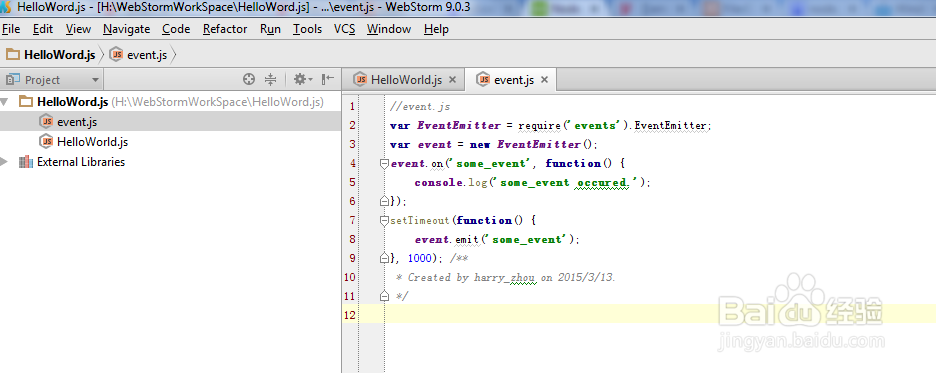 图解WebStorm+Node.js开发环境的配置