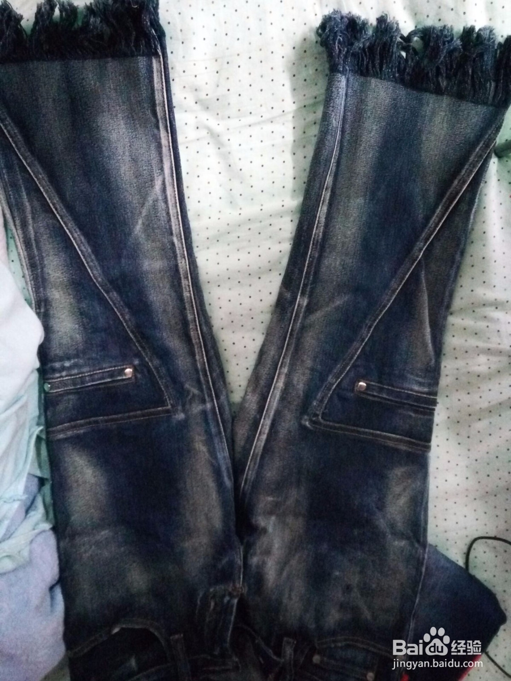 如何制作流苏牛仔裤