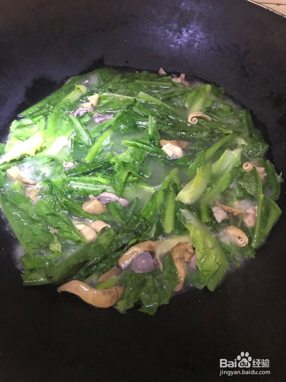 水煮鸡杂油麦菜怎么做才好吃超级简单