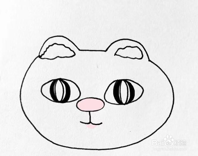 茉莉水彩手绘之猫咪抱枕