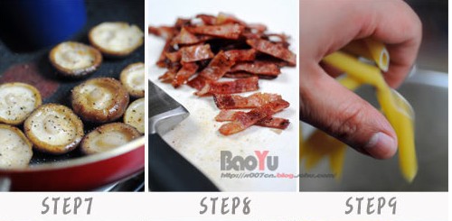 伏饺子二伏面·培根鲜蔬拌意面的做法