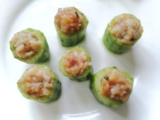 黄瓜酿肉的做法,美味又可口