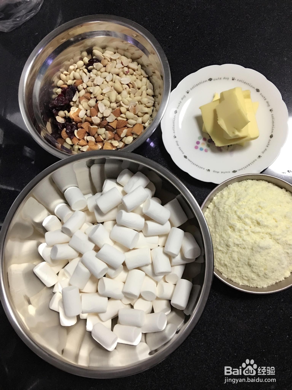 详细教你做杏仁牛轧糖