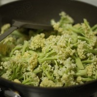 豆鼓花菜的做法