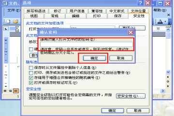 如何给word文档加密 2003经典offeice版本