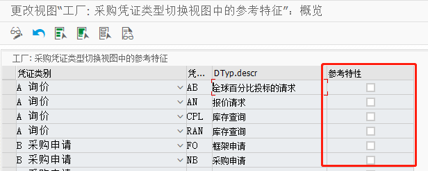 SAP MM如何定义采购申请中激活对象特征
