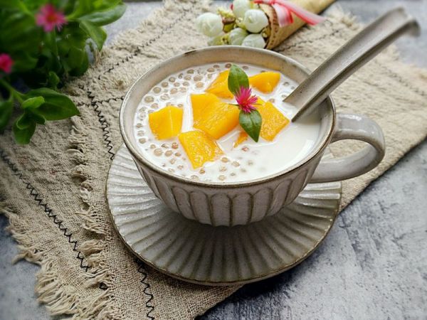 芒果牛奶西米露