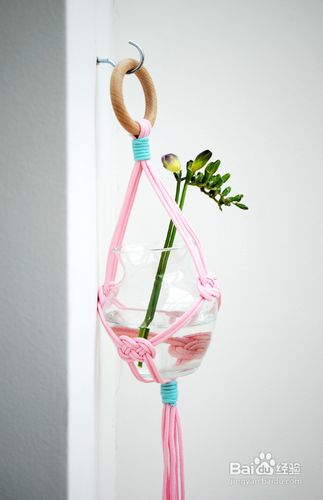 DIY——打个绳结挂花瓶