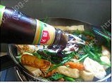 韭菜蚝油烧豆腐