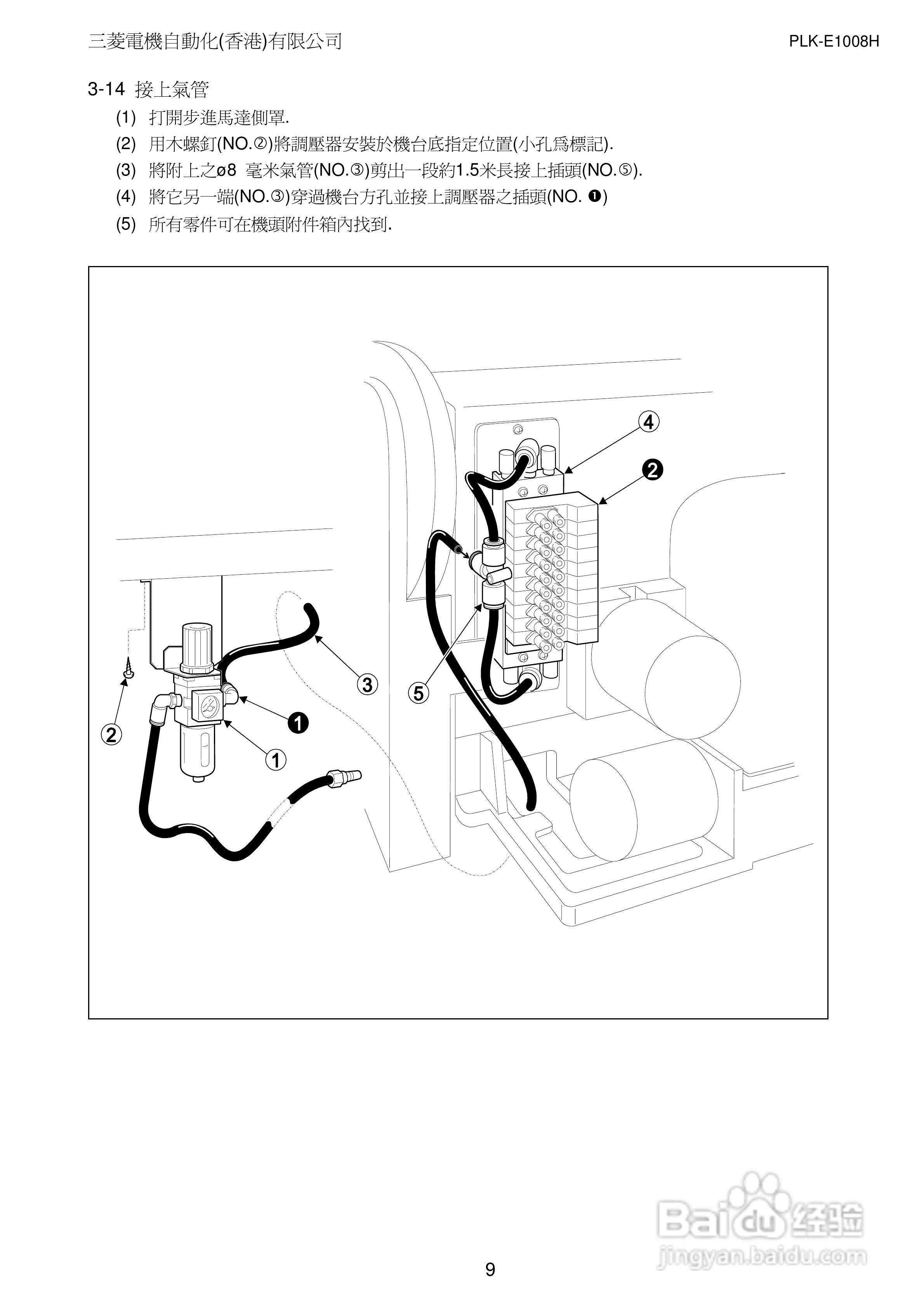 MITSUBISHI PLK-E1008H/PLK-E2008H缝纫机说明书:[2]