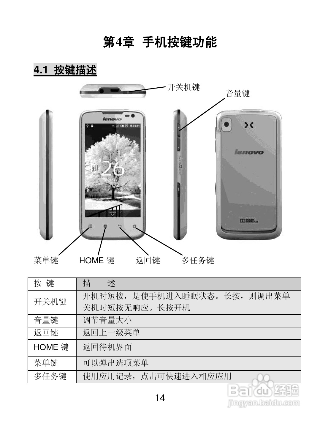 联想 Lenovo S560手机说明书:[2]