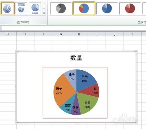 Excel饼图中如何既显示百分比又显示数量？