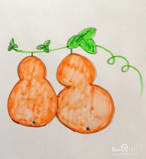 宝葫芦怎么画