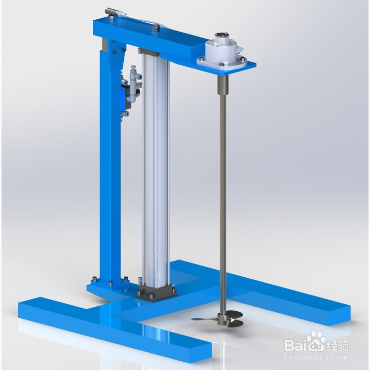 气动搅拌机搅拌液体涂料的注意事项