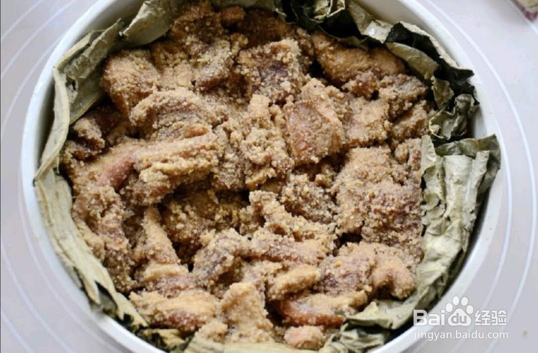 如何做美味的粉蒸肉