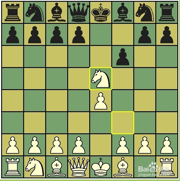 国际象棋开局陷阱（一）
