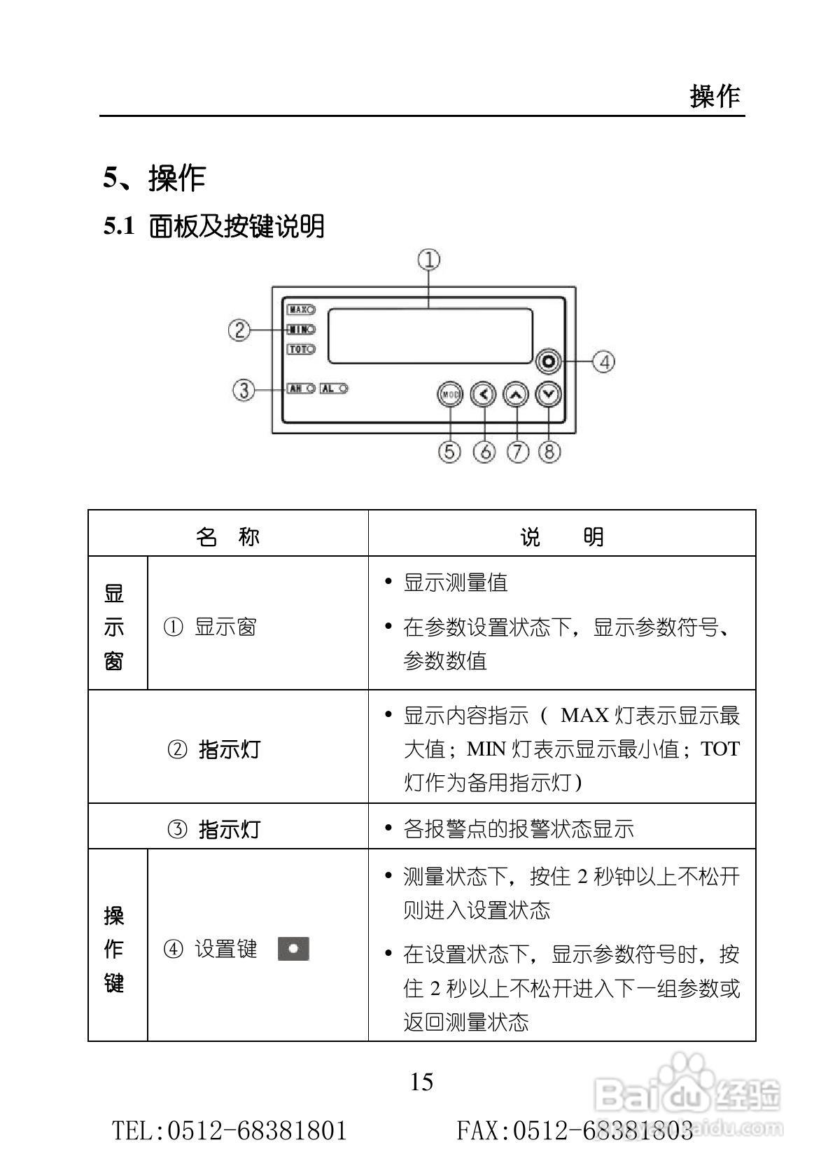 苏州迅鹏SPB-XSE高精度数显仪表使用手册:[2]