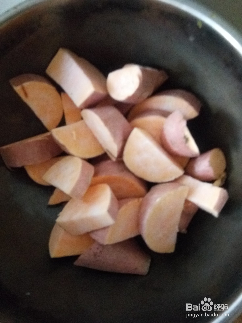 家常地瓜两参粥