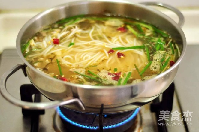 小锅米线的做法