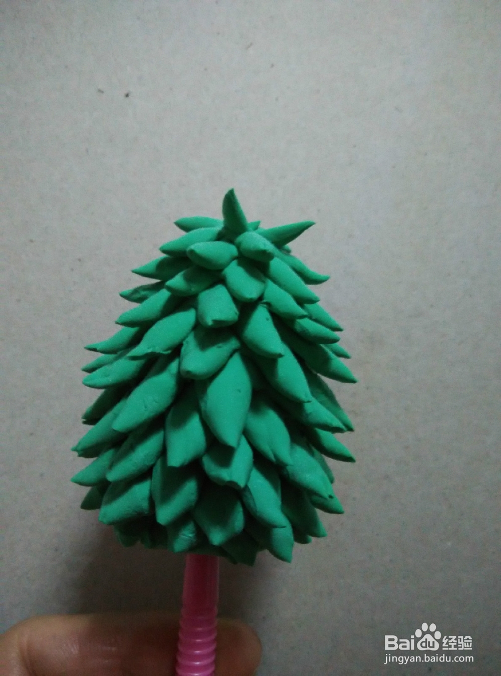 萌萌的圣诞树制作方法