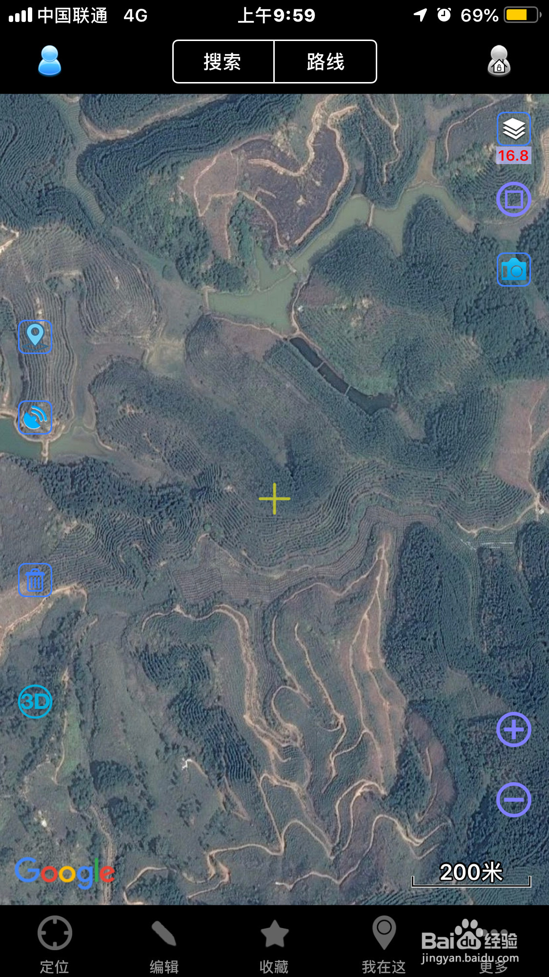 奥维互动地图如何查看地形