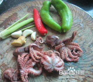 八角鱼的家常做法 百度经验