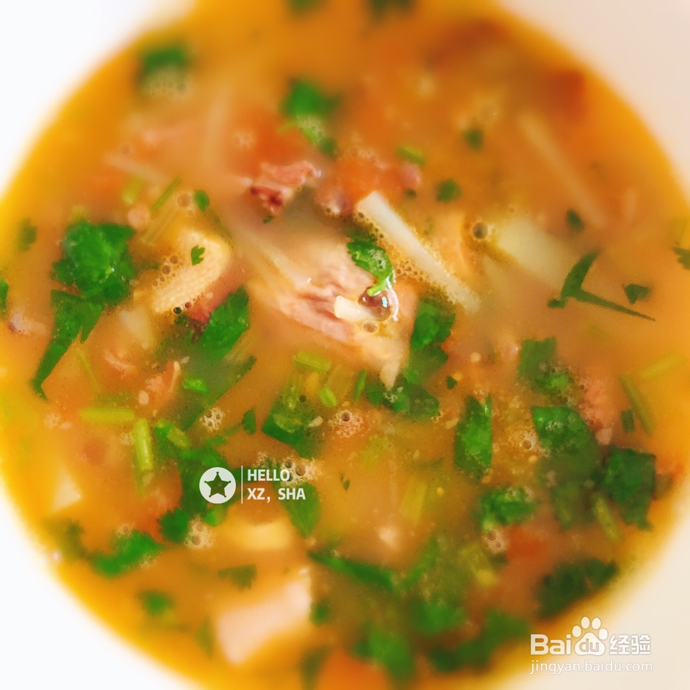 每日美食-快手羊杂汤的做法