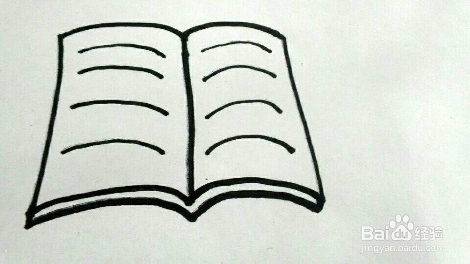 简笔画——书桌一角