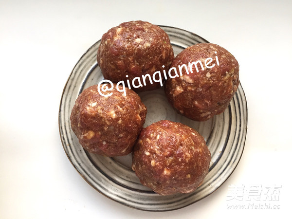 团团圆圆四喜丸子