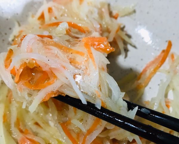 鸟巢土豆丝煎蛋饼