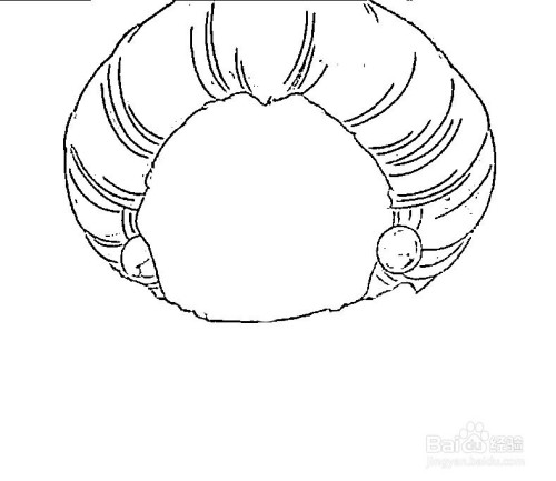 简笔画-如何画q版人物汤婆婆的简笔画