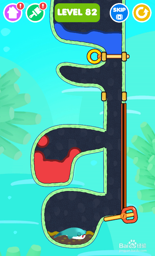Save The Fish的LEVEL 82怎样过关？