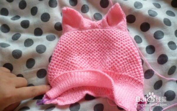 兔子帽子的编织方法