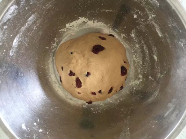 红糖蔓越莓软欧