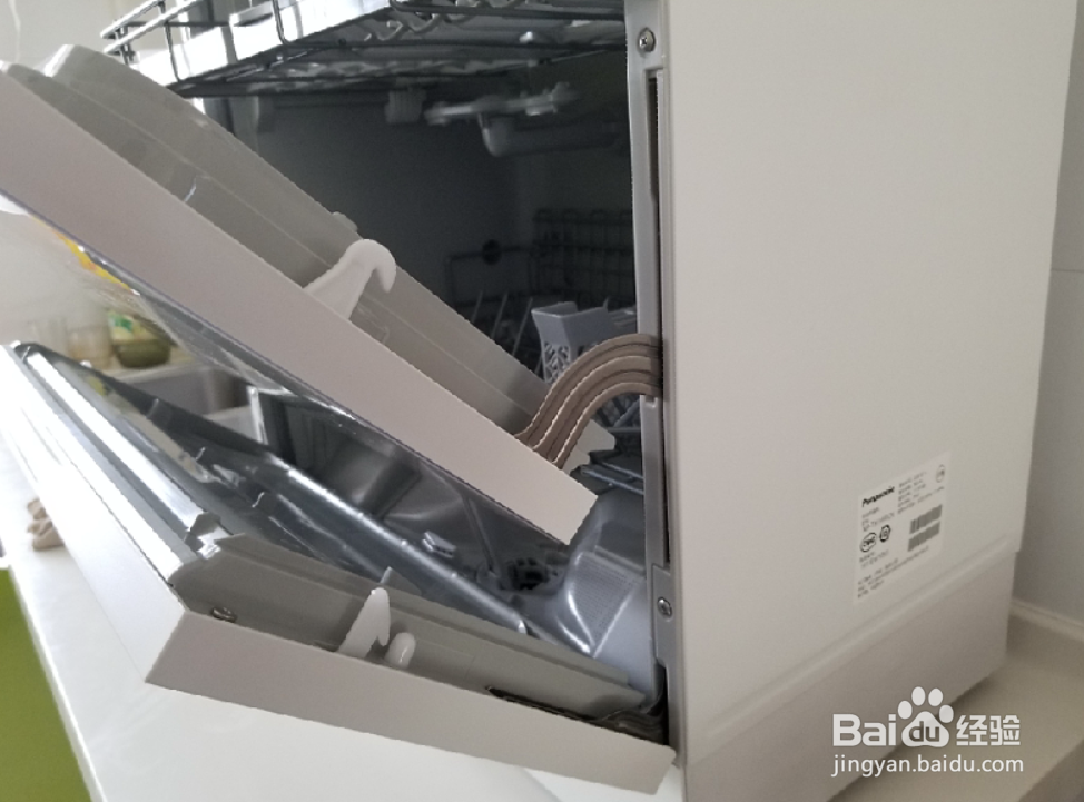 松下NP-TH1WECN电动洗碗机开箱晒物及安装方法