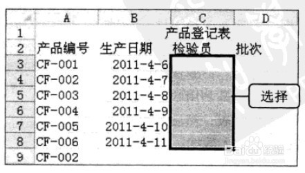 Excel2010 通过创建数据有效性列表选择数据