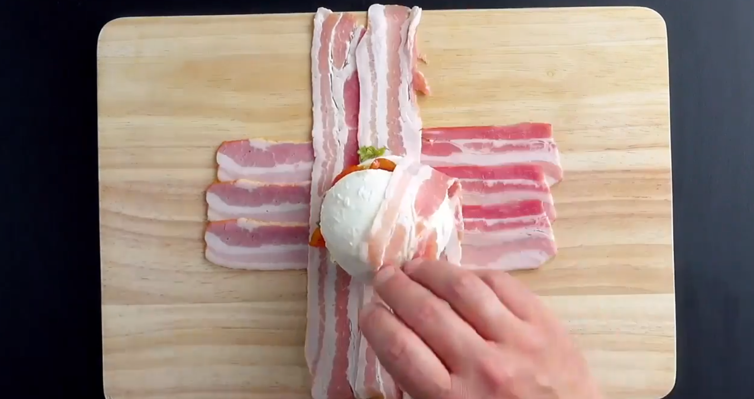 怎样做爆浆芝士培根球