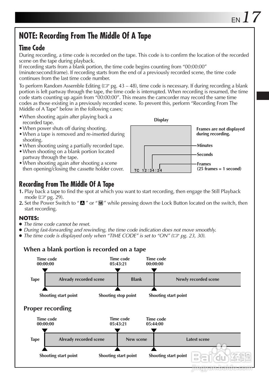 JVC GR-DVL300/107/100摄像机说明书:[2]