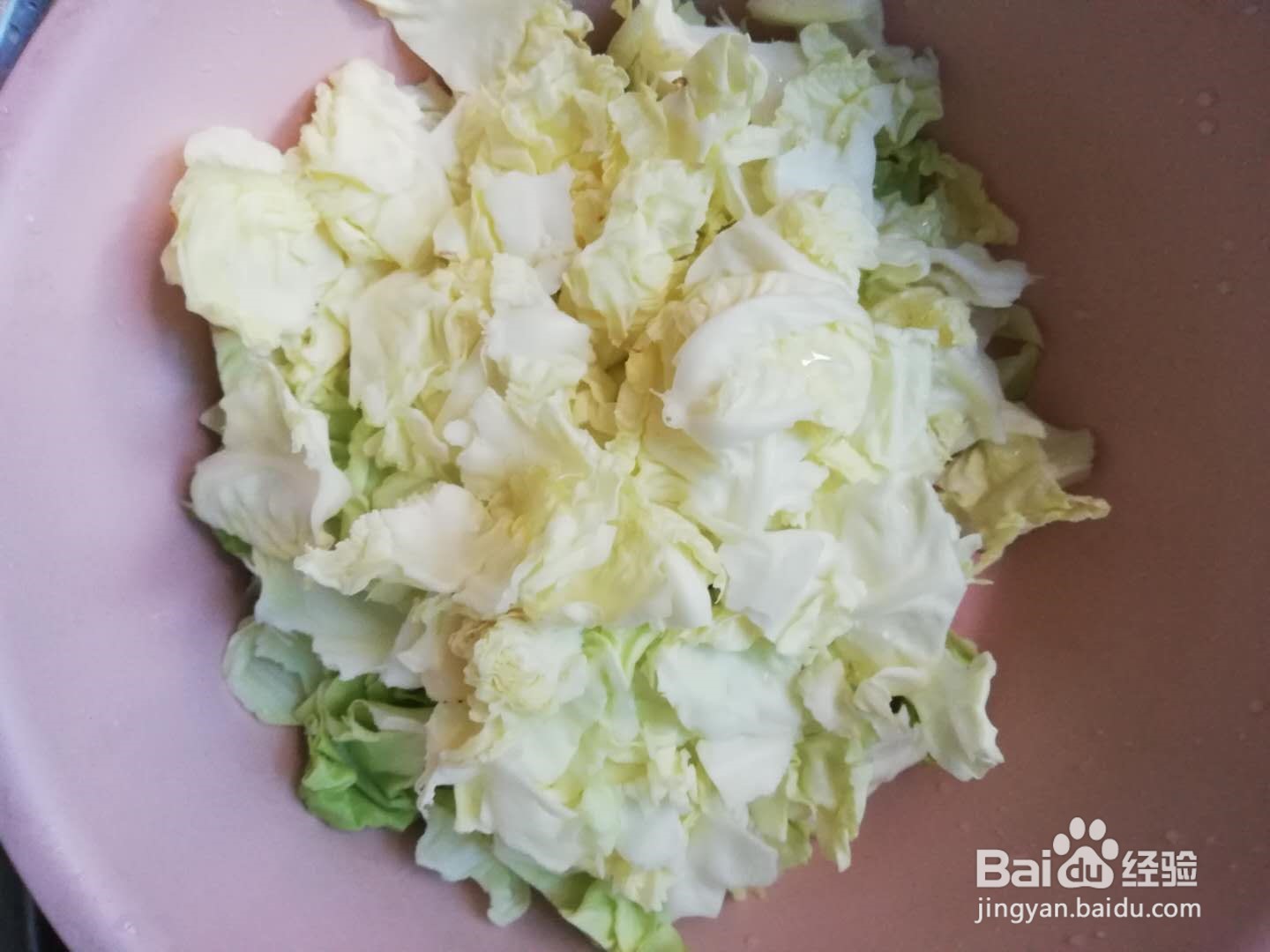 香菇炒圆白菜的做法