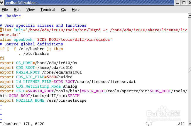 $ lmli bash: lmli: command not found (