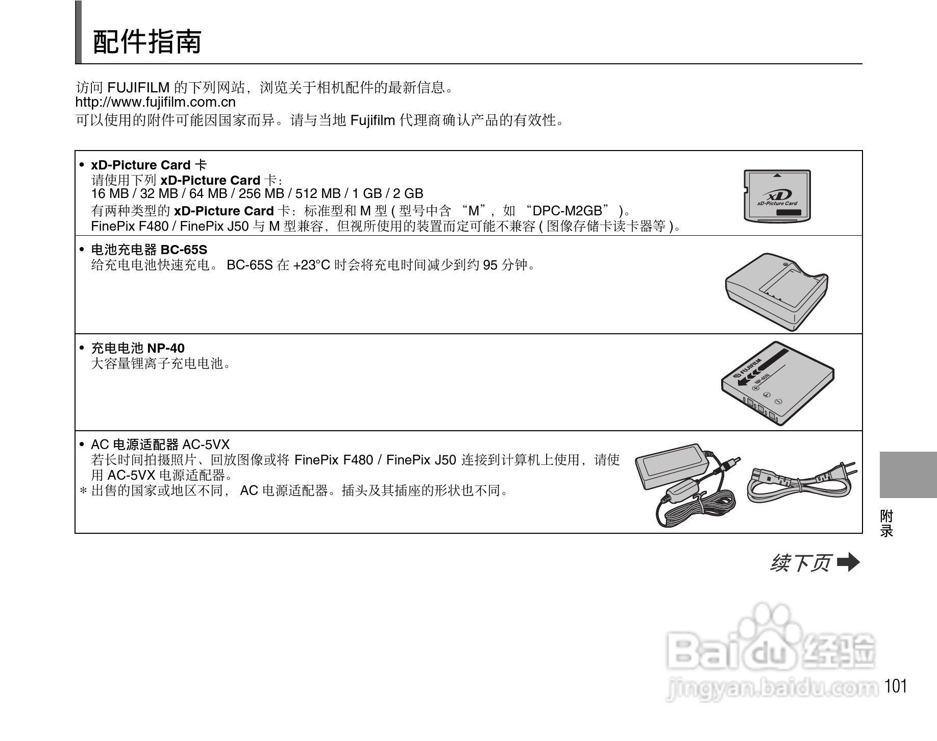 富士FinePix F480数码相机使用说明书:[11]