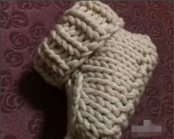 零基础怎么织毛线棉鞋