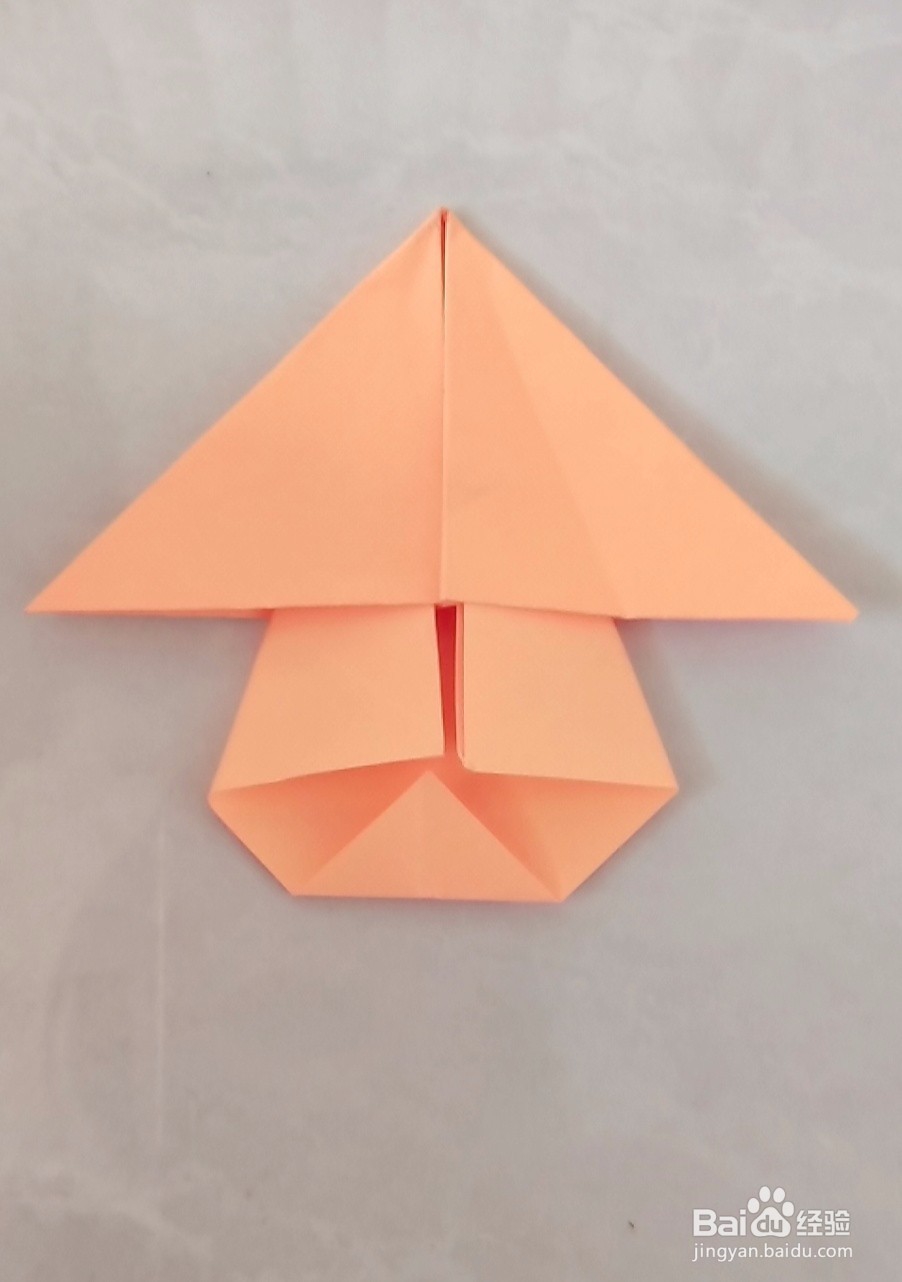 小蘑菇最简单的折法