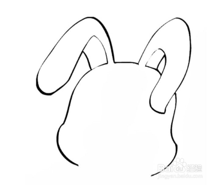 简笔画：活跃的龙虾和小兔子的绘画步骤