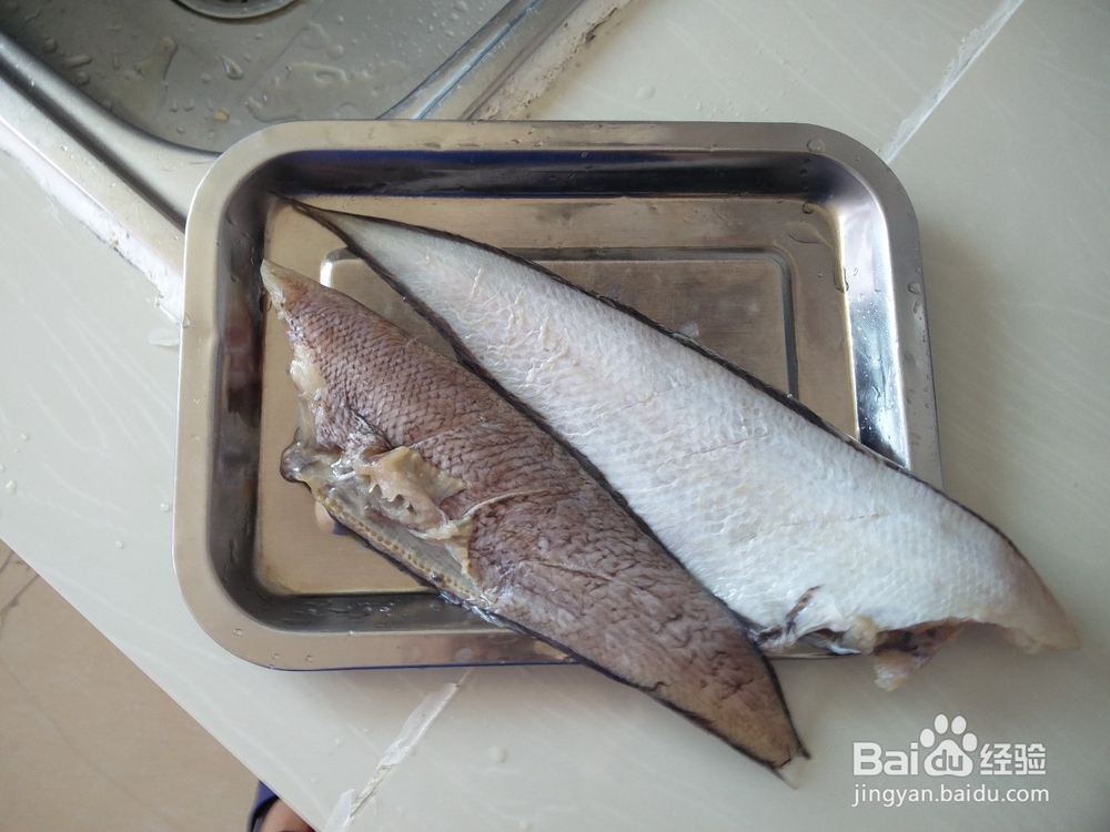 香喷喷的红烧比目鱼