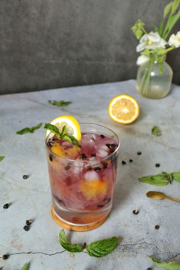 解暑滋补黑枸杞雪耳饮