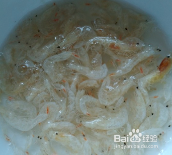 虾皮苦苣饼制作步骤