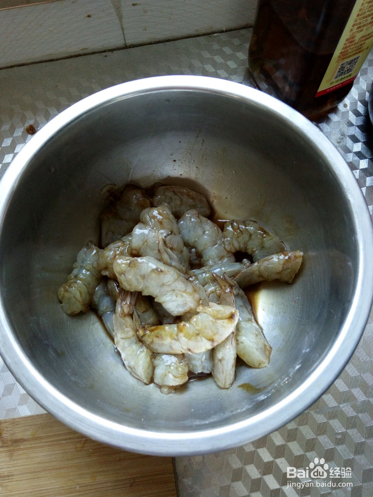 西兰花炒虾仁的做法