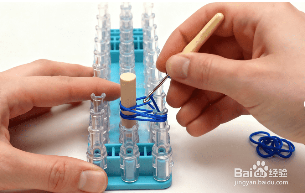 怎么用皮筋编手链