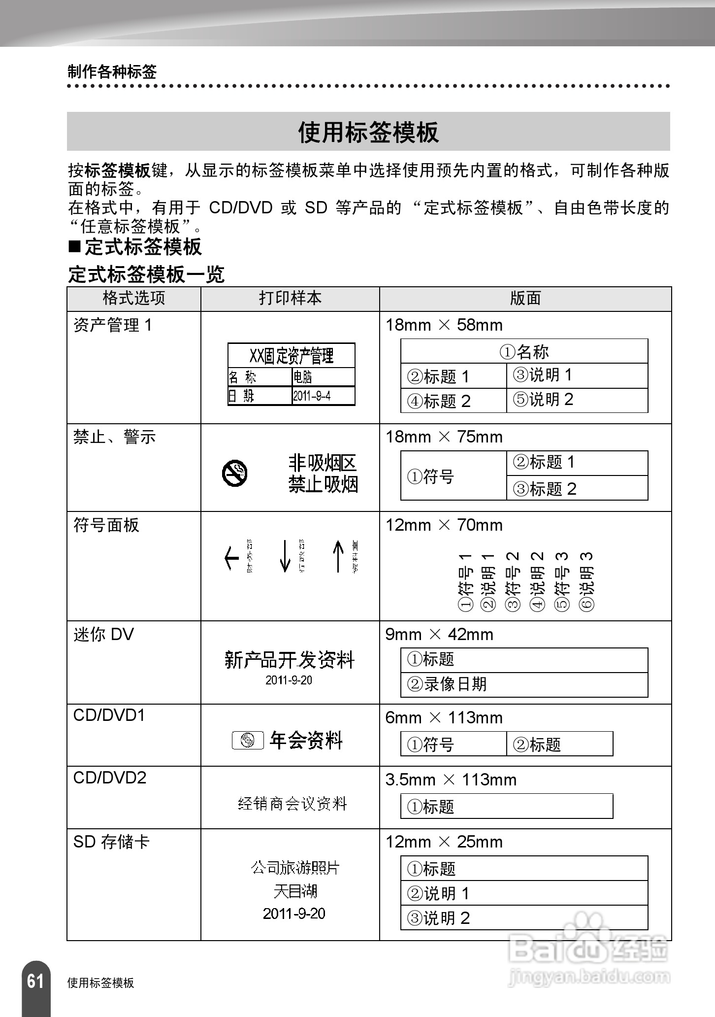 兄弟PT-2030标签打印机使用说明书:[7]
